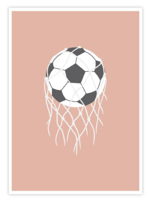 Fußball-Poster-„Soft-Goal“-titelbild
