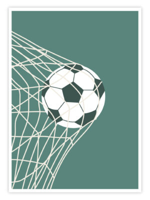 Fußball-Poster-„Winning-Strike“-Titelbild
